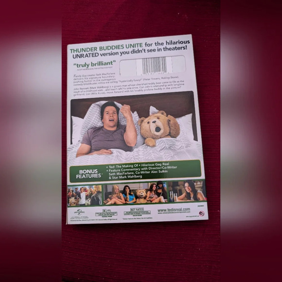 Ted Movie DVD (EUC) - Picture 2 of 3